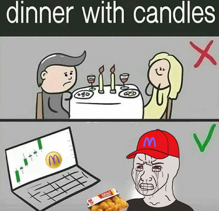 we do it like this at mondonald's