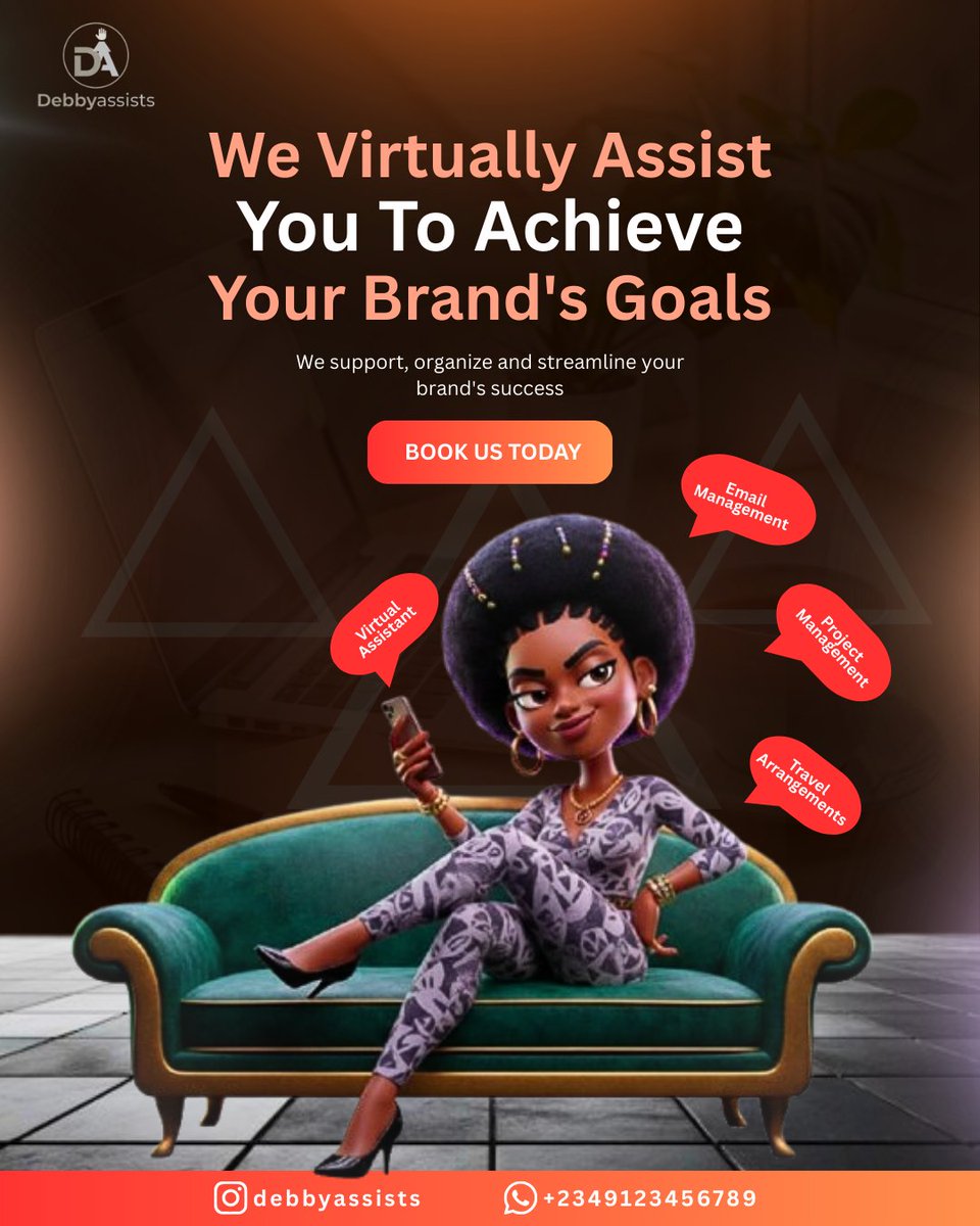 To_be_Toria's tweet photo. Day 10 of my 31 days Design challenge
Virtual Assistant flyer
.
.
#flyer #poster #graphicdesign #designchallenge #socialmediadesign #Tech #TechNews #flyerdesign #design #hair #wig #chef #food #cooking #skincare #skincaretips #cookingtutorial https://t.co/IryFQXp9Kt