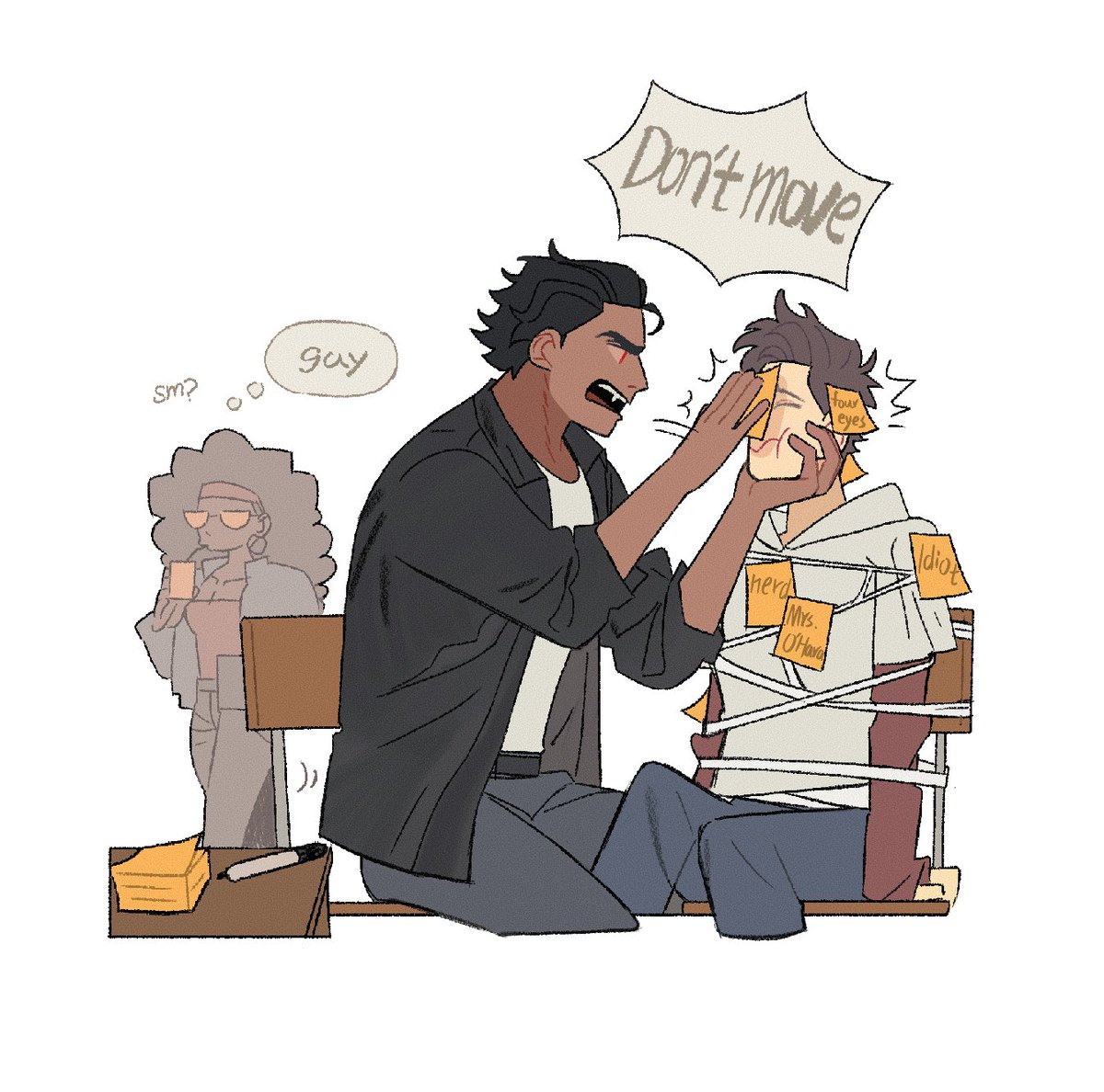 jueya0325's tweet image. #spiderdads
A bit about their student days