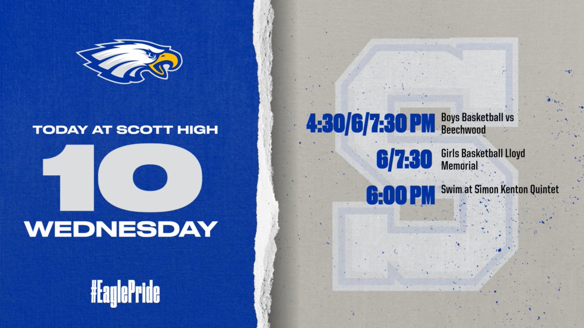 Events today at Scott