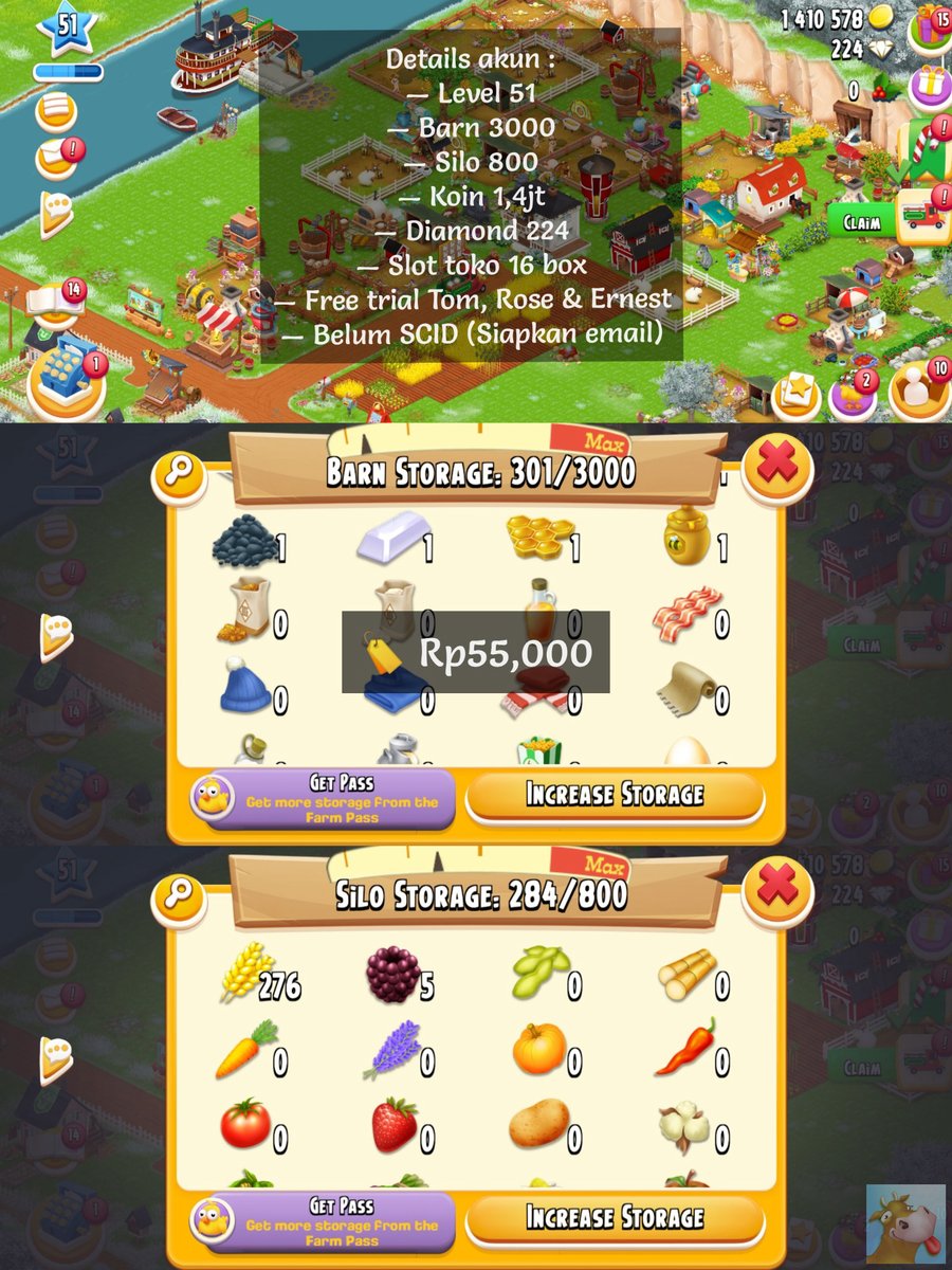 🐄🌾🚜: HAY DAY FESS🪷 tweet media