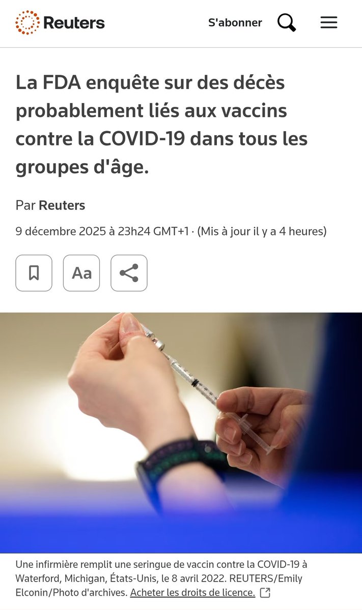 Une info que vous ne verrez développé sur aucun média français labellisé .