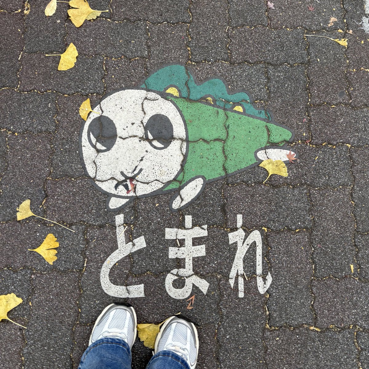 namisukegomi's tweet photo. 3年間同じ道歩いてたのに今まで気づかなかったな、すごい嬉しい https://t.co/Dq5TLDb1Hu