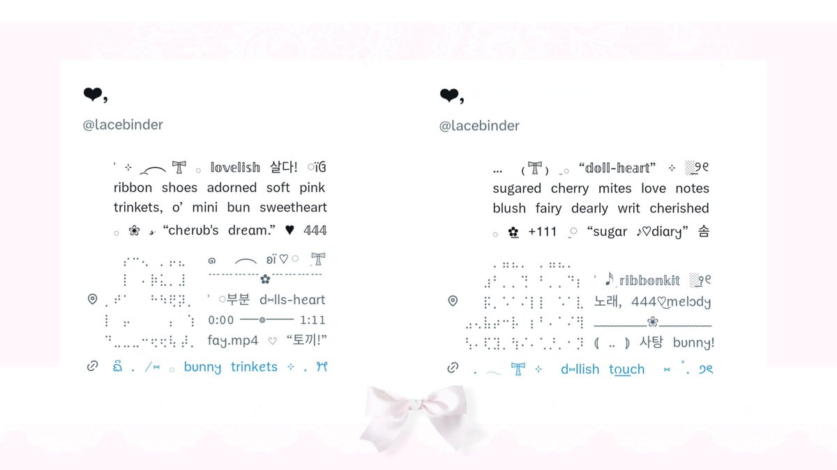 ribbondust's tweet image. help repost  ✿ ֵ𓂂⠀⏐ ...설탕  ❤︎
⎯⎯⠀thank you!⠀ #zonauang 

hello,  dear angels!  🪽  i came with some
ready-stock  profile  set-up  (  twitpane  )
wordings  %  free pemasangan dan minor
re-text.   kindly   dm   for   purchase!  ✉️♡

ⓘ  check details in ALT.