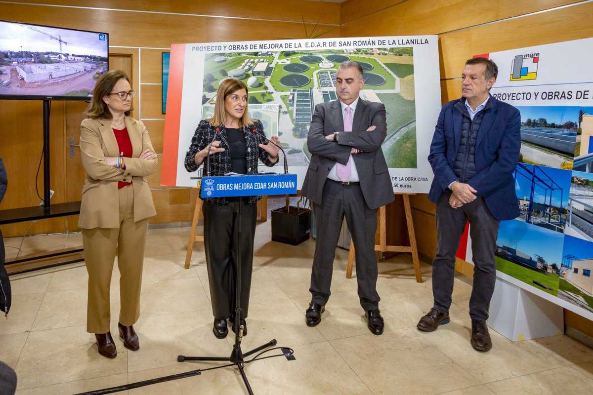 Hoy reforzamos el liderazgo de Cantabria en depuración.

Finalizamos la renovación integral de la EDAR de San Román: más eficiencia, menos impacto y mejor tratamiento para 428.000 cántabros.

Una inversión de 5,3 M€ que nos adelanta a las nuevas exigencias europeas.