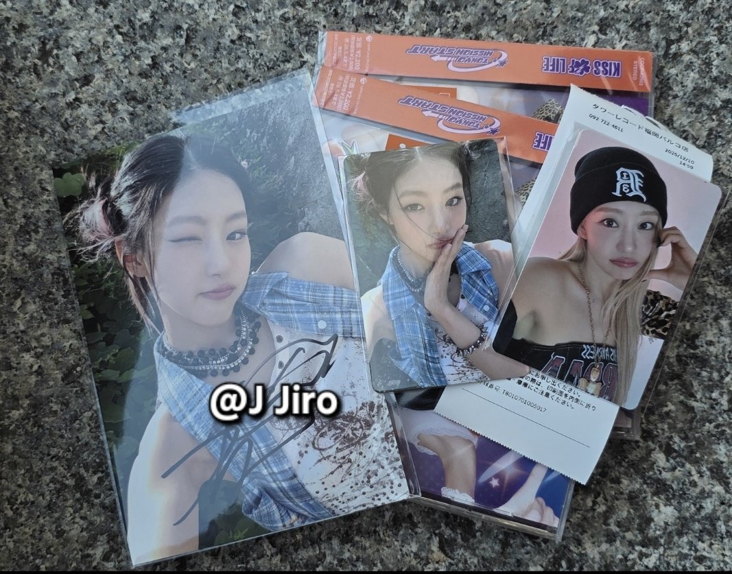 CD2枚だけ買ってジュリーとハヌルのフォトカひきあてたし、C賞のサイン