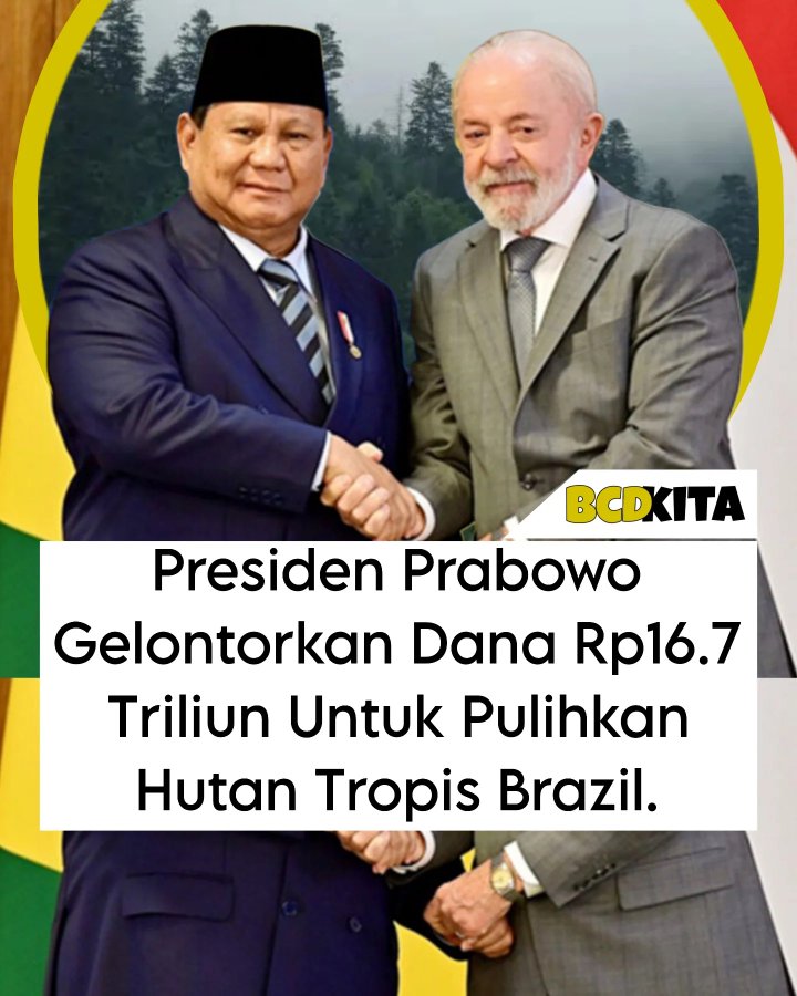 Ini Presiden RI gak salah ???
Di dalam negeri lagi butuh uang buat pemulihan bencana banjir Sumatra dan bencana alam gunung meletus di Jawa, ini malah subsidi negara luar. Anda sehat Wo? 

Ini namanya biar gembel asal kesohor.
