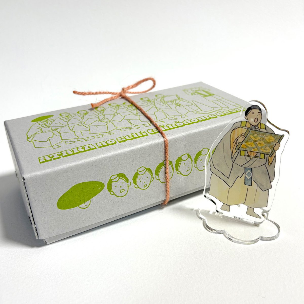 ofispace's tweet image. 📅2026年版ゆかいな能楽カレンダー📅
本日より発売開始です🎉

今年のカレンダーは巻物風の長尺タイプ（勧進帳…⁉︎）
弁慶アクリルスタンドと安宅ステッカーがセットになった安宅づくしの仕様です。
【ATAKA BOX】に入れてお届けします！

ぜひサイトで詳細ご覧ください👷
space-noh.com