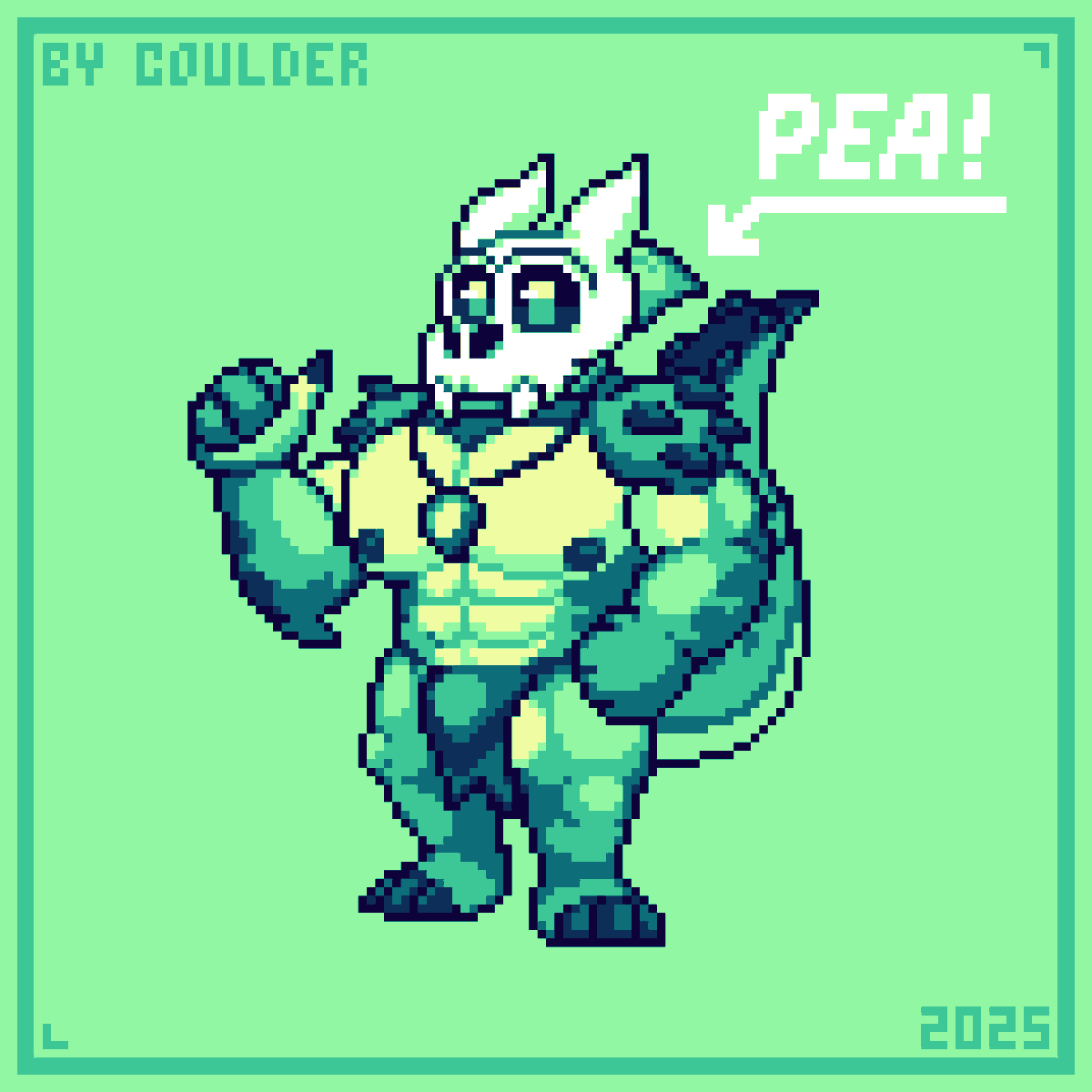 Hice un pixel art especial para <a href="/Pea_Games25/">Pea_The_PlantGator</a>!
Ojalá te guste! :D
No soy bueno haciendo sombras así que hice lo que pude "^w^
#PixelArt #Fanart #FurryGator