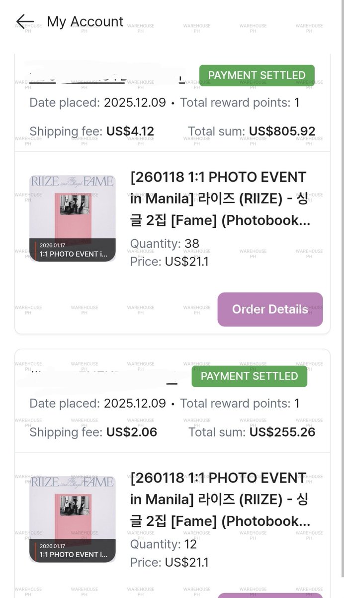 interest check • helping a friend! 

riize the 2nd single 'fame' photo event in manila discounted albums

♡ 600php/album random pob
♡ 3,300php set complete pob
♡ limited slots only
♡ albums are secured already!
♡ 100PHP DP/album, rembal once onhand

DM me to reserve yours!