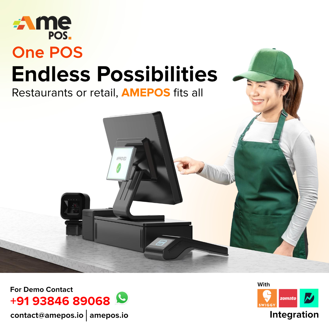 One POS, Endless Possibilities
Restaurants or retail, AMEPOS fits all. 💡

Manage staff, orders, stock and payments easily. 🧾
Your business deserves seamless tech. ⚙️

Upgrade today for a better tomorrow. 🚀
 #AMEPOS #POSRevolution #BusinessUpgrade #TechForGrowth