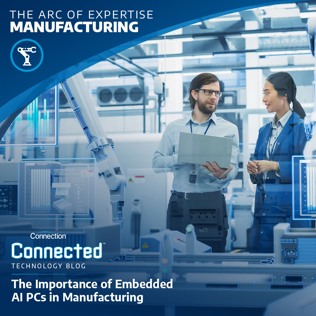 ConnectionIT's tweet image. Can your devices stand up to the demands of #AI?

Read this blog post to learn why #EmbeddedAI PCs are the smartest upgrade to make in your manufacturing organization. 

👉 bit.ly/3K7bP7J

#SmartManufacturing #Manufacturing