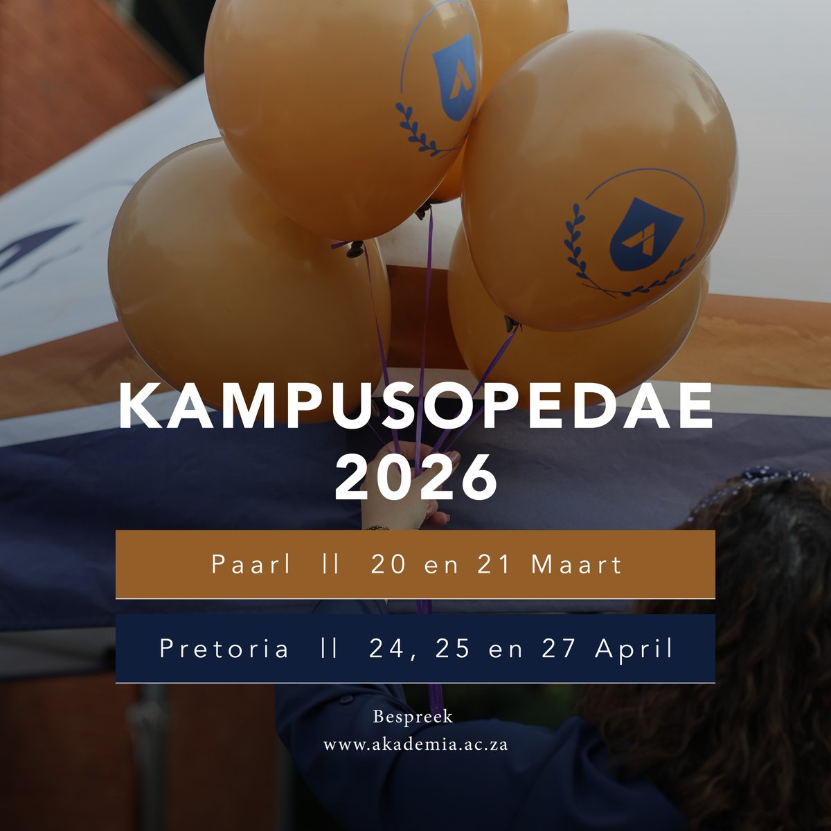 Begin jy jou studiereis in 2027? By Akademia is studentwees soveel méér as net jou studie. Dit is ŉ tuiste waar jy sinvolle gesprekke kan voer, lewenslange vriendskappe kan vorm en jou roeping kan uitleef. Bespreek hier: akademia.ac.za/kampusopedag-2…

#MyAkademia