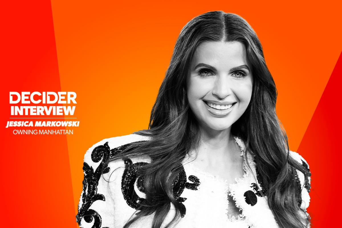 decider's tweet photo. 'Owning Manhattan' star Jessica Markwoski opens up about one of her strangest deals yet: "I never had to deal with a negotiation over mattresses" https://t.co/iIAffWSJJL https://t.co/khxeKEUelE