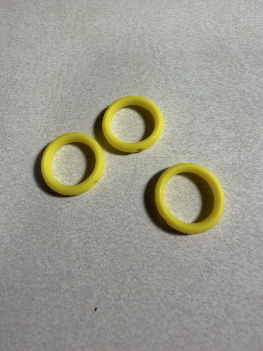 #SonicTheHedgehog  #AdventCalendar for December 10, 2025.! A trio of individual rings!
<a href="/SEGA/">SEGA</a> <a href="/sonic_hedgehog/">Sonic the Hedgehog</a> #VideoGames #Christmas2025 #Christmas #Sega