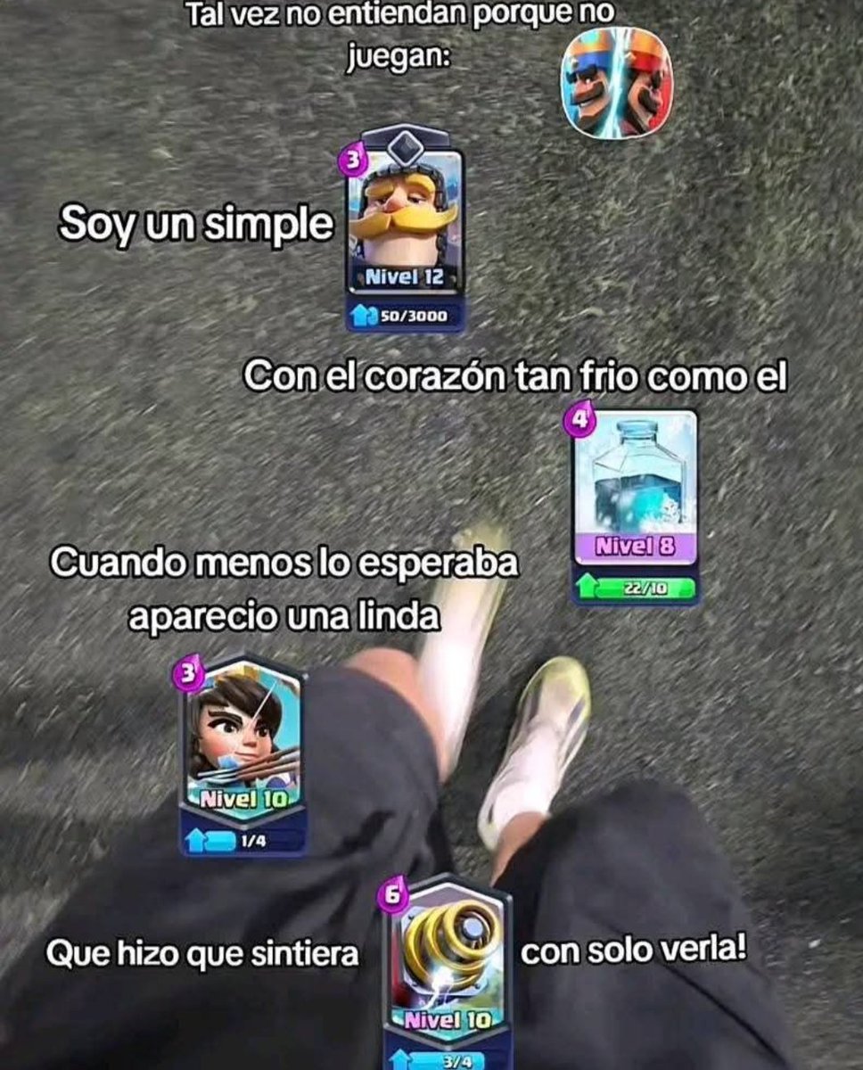 Boss62175757's tweet photo. @ClashRoyale Lo entendí a la primera renació el poeta 🧐 https://t.co/QTAx9eg1l5