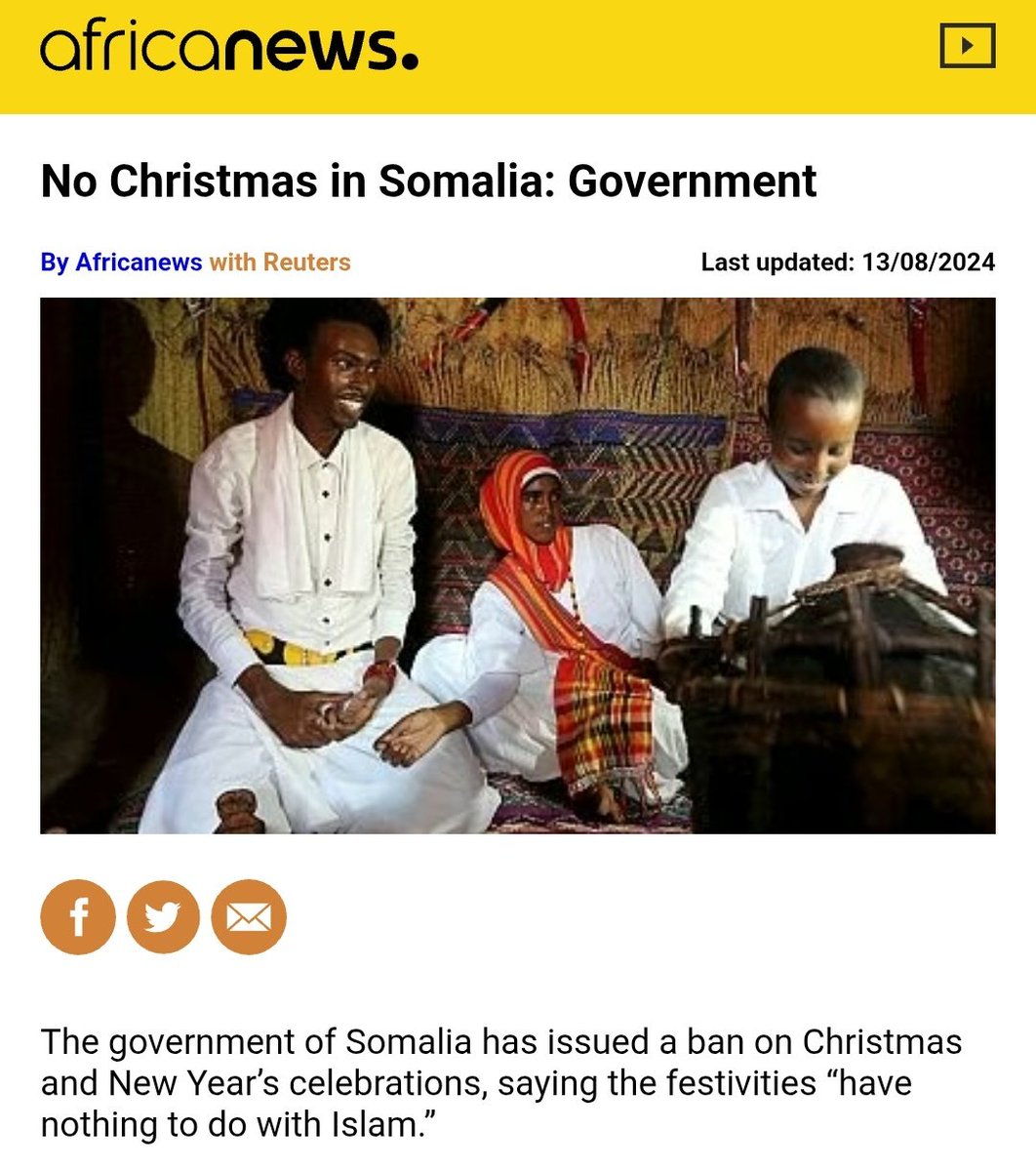 PerryALPHA's tweet image. Christmas is illegal in Somalia. When Democrats try to bring more Somalis into America, they are literally declaring War on Christmas