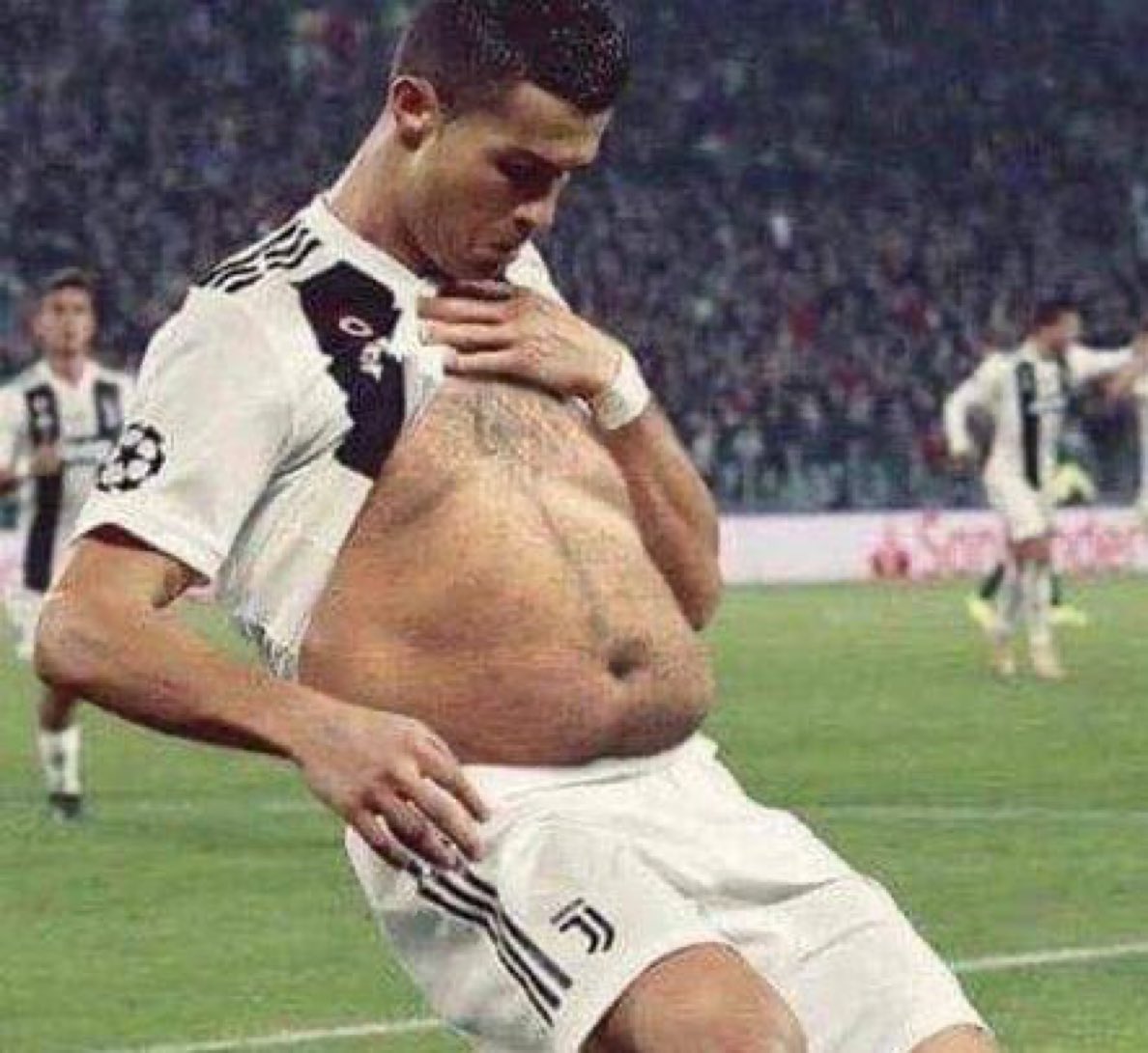 Eu depois da Ceia de Natal: