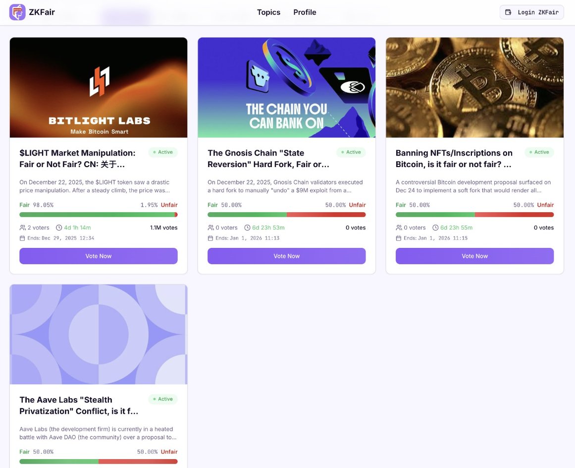 🚨 zkFair에 새로운 커뮤니티 제안 3건이 올라왔습니다. 🔍 @aave “스텔스 민영화” — 공정한가, 아닌가? ⛓️  @gnosischain 롤백 — 정의인가, 과한 개입인가? 🧹 @Bitcoin NFT/인스크립션 금지 — 정리인가, 검열인가? 당신의  $FAIR3 / $BNB