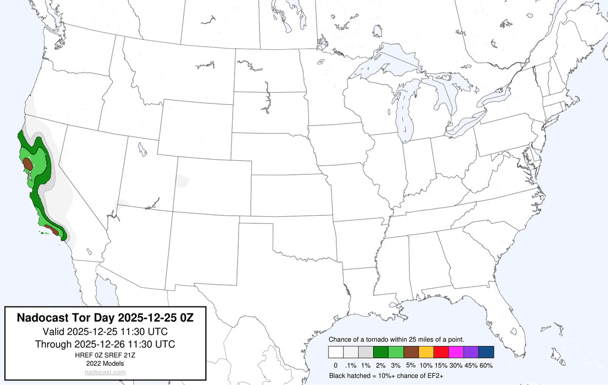 nadocast's tweet photo. 0Z Day Tornado Forecast (New New 2022 Models) https://t.co/M5ZMzTpcXH