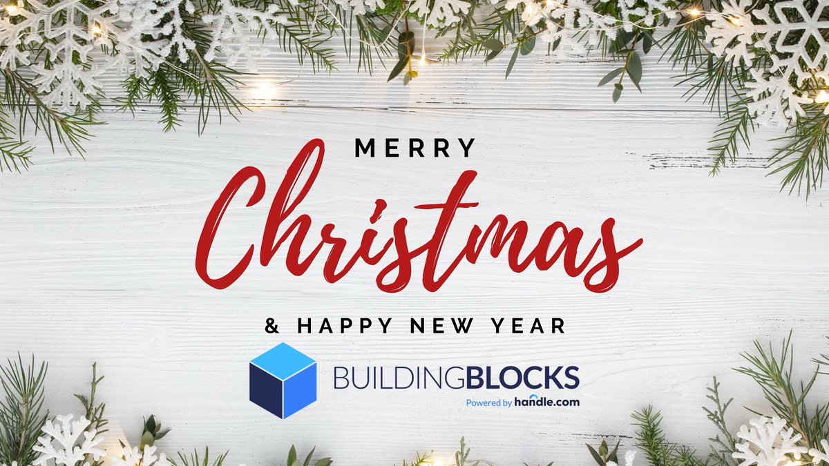HandleBBlocks's tweet image. 🎄✨ Merry Christmas ✨🎄

Handle.com’s BuildingBlocks Community wishes you a Christmas filled with peace, joy, and meaningful moments with those you love.

Thank you for showing up this year, for sharing your knowledge, your time, your support, and your heart. This…