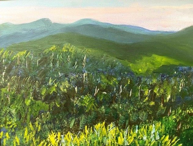 RGF52's tweet image. Art of the Day! "Mountain View". View at: ArtPal.com/robertgfishman…