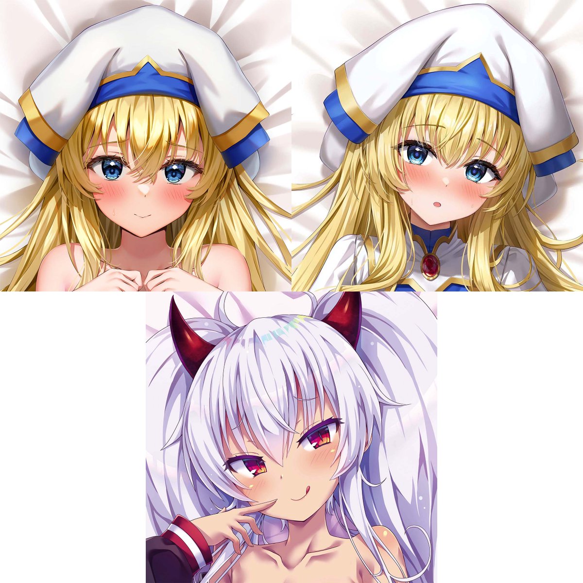 【再販告知①】 
過去に頒布した、女神官2種とグリムアロエを「A&J ライクトロンリッチ」に生地違いにて再販です。

こちらも締め切りは2025年1月6日までとなります。
当サークルのBOOTHよりご注文いただけます! 