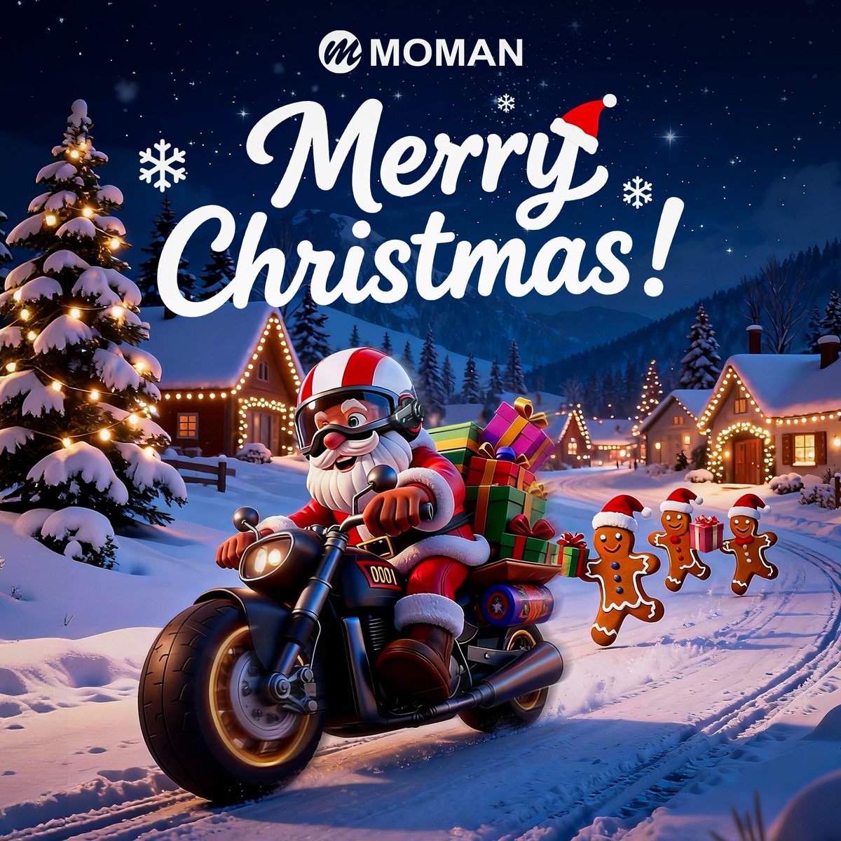 🎄𝓜𝓮𝓻𝓻𝔂 𝓒𝓱𝓻𝓲𝓼𝓽𝓶𝓪𝓼🎄

今日も特別な一日になりますように✨

#MOMANJAPAN #momanglobal 
#クリスマス #Christmas2025