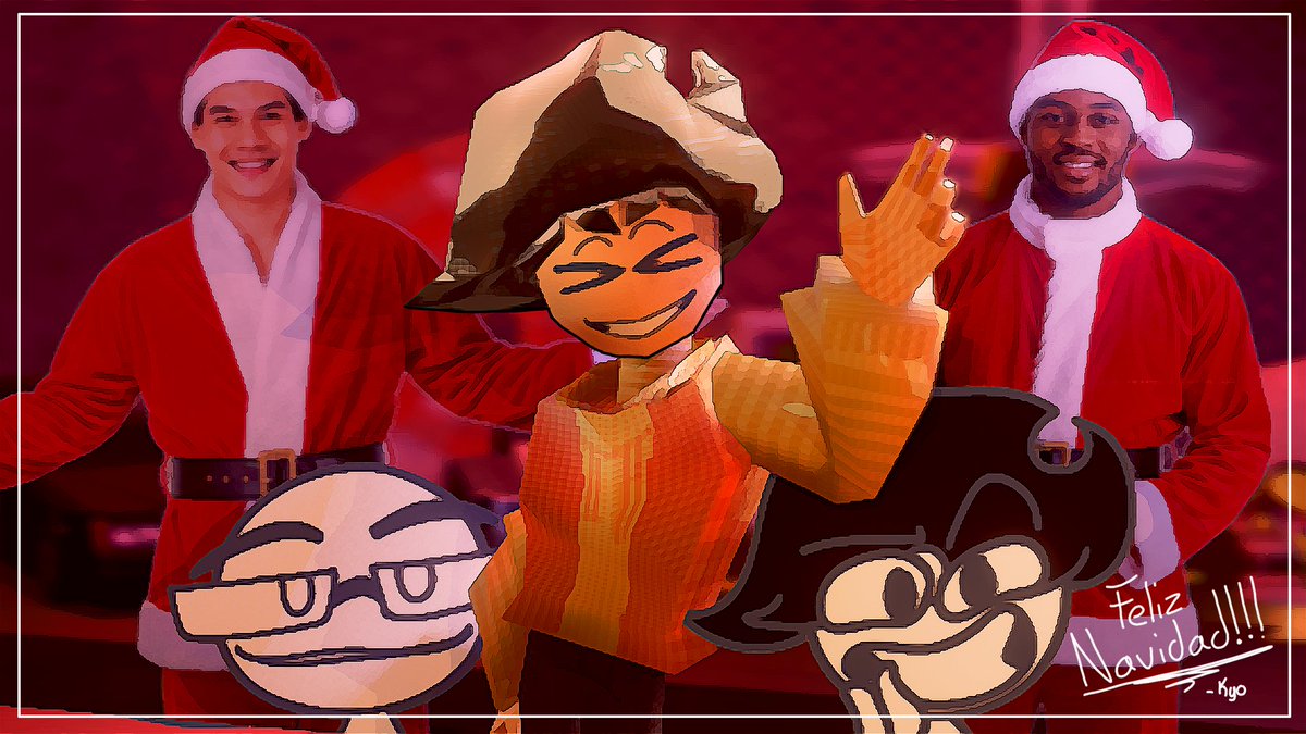 4rtKy0's tweet image. Feliz Navidad Chicos 💖✨