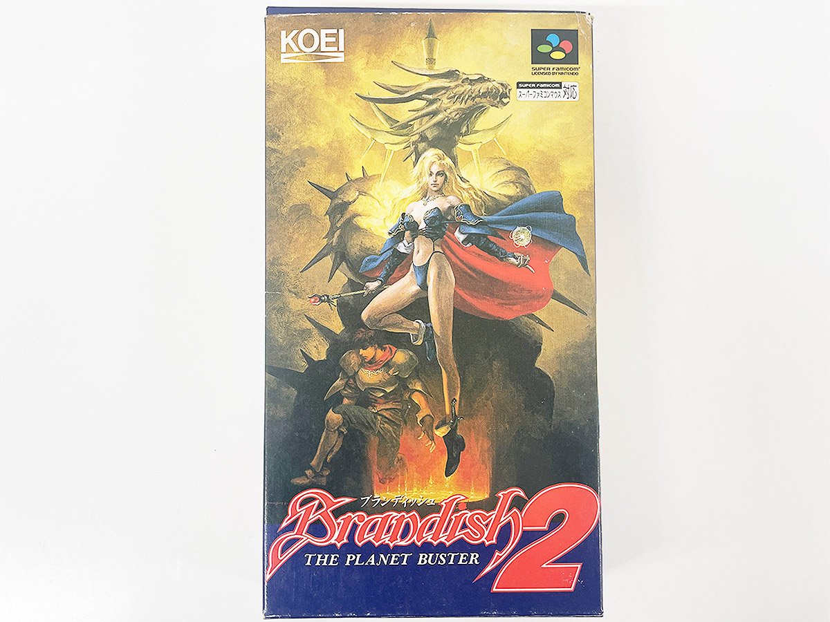 買取商品の一部をご紹介します！ SFCソフト「ブランディッシュ2(箱