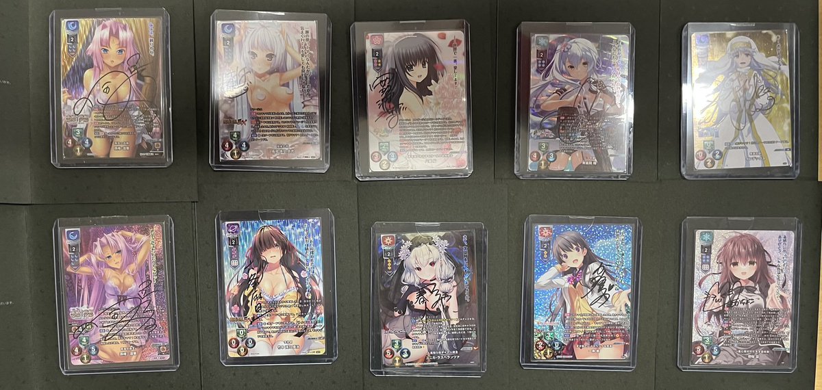 lyceetcg】入荷情報 直筆サイン色々入荷してます‼ お求めの方は是非～