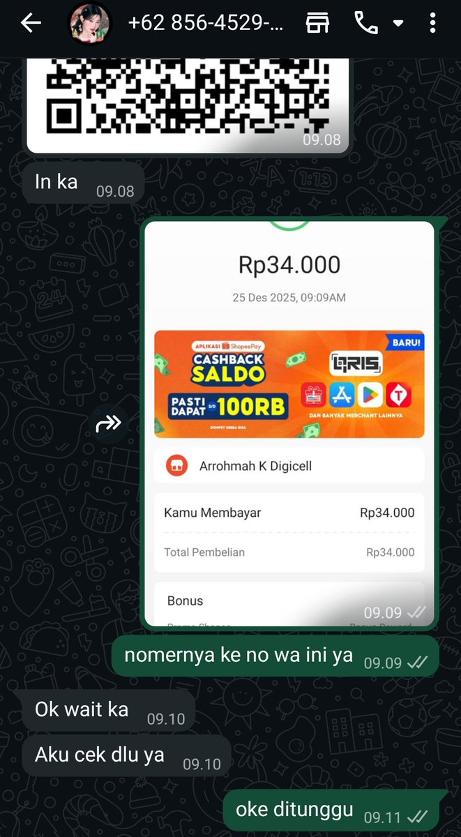 kugisakmi's tweet image. HATI-HATI PENIPU ‼️‼️

wa.me/6285645298724
x.com/abrewklo

hati-hati ya yang mau transaksi sama bocah pukimak ini ga modal lu najis 34k doang nipu iyuh 

#zonauang