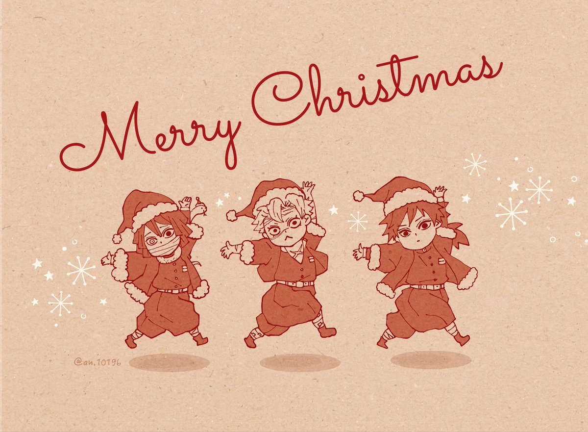 クリスマスアレンジ2
手ぶらサンタズ（浮かれてるだけ）
メリークリスマスでございま！