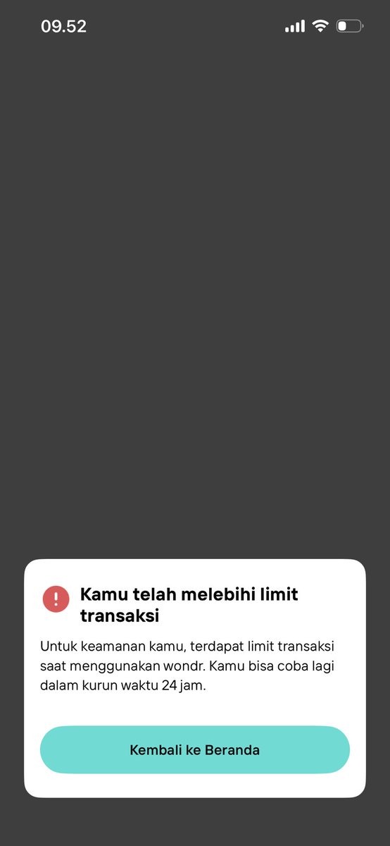 Apaansi ini wondr lamat limit troooss sudah dari kapan <a href="/BNICustomerCare/">CustomerCareBNI</a> <a href="/BNI/">PT Bank Negara Indonesia (Persero) Tbk.</a>