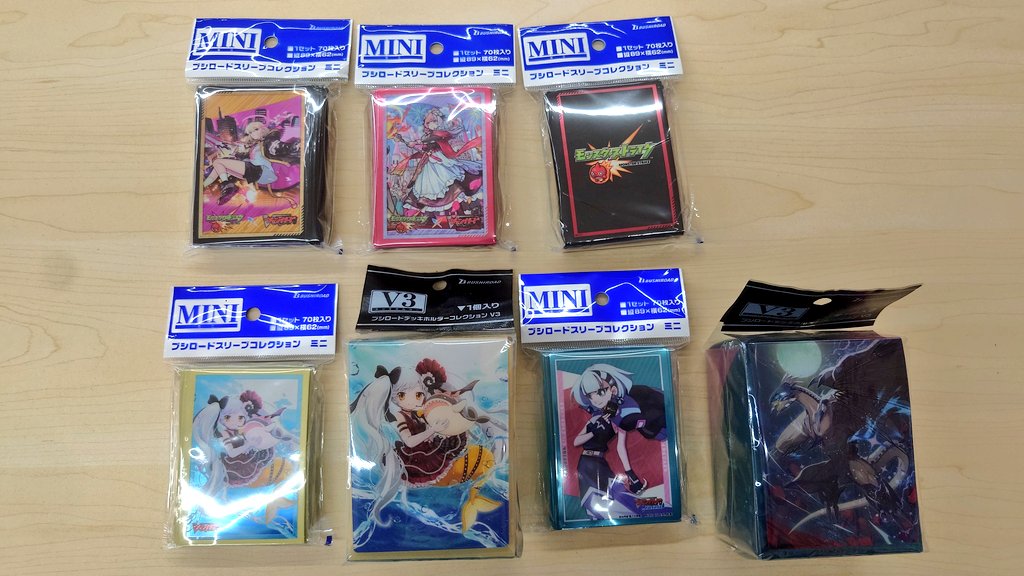 12/26発売 ヴァンガード スリーブ デッキホルダー 入荷しました