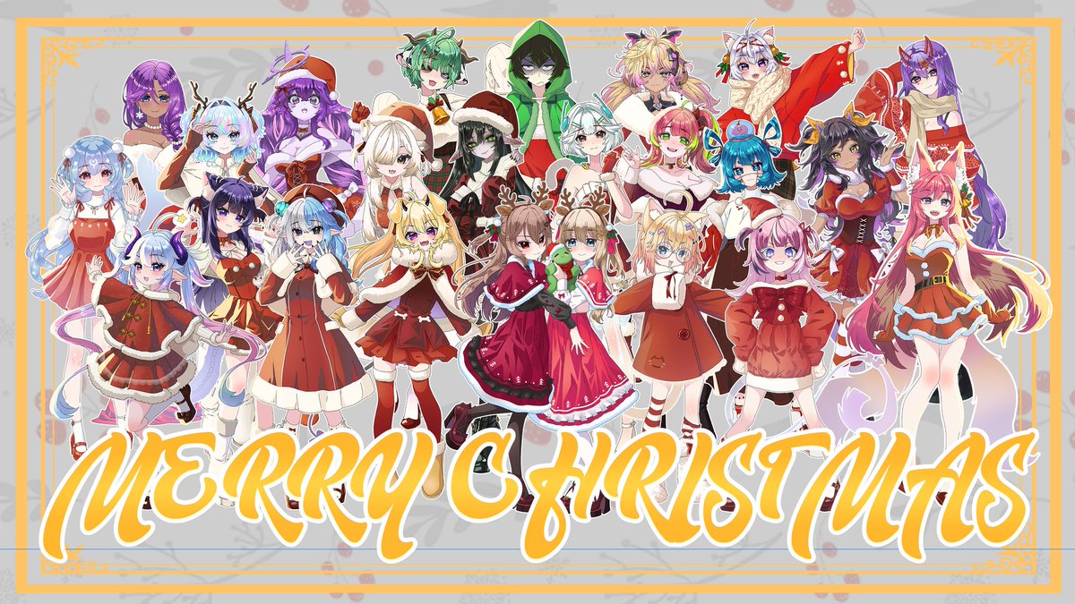 Merry christmas and happy holidays everyone! Thank you for all the love and support you have shown me for my art during this festive series. I'm really not good at writing stuff down and expressing myself, but I am really  grateful to everyone. Thank you!