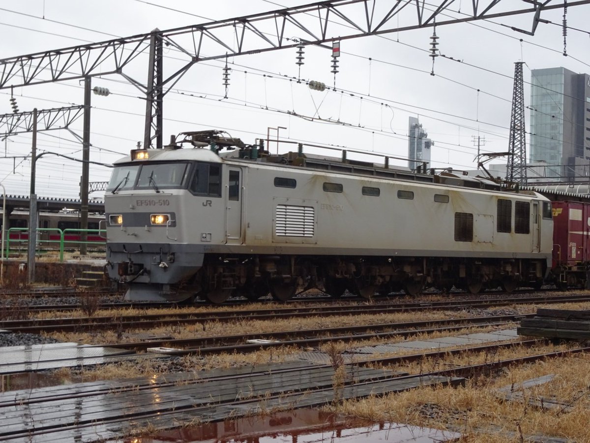 R07.12.25 4061列車。 今日の牽引機はEF510-510 #貨物列車 #4061列車