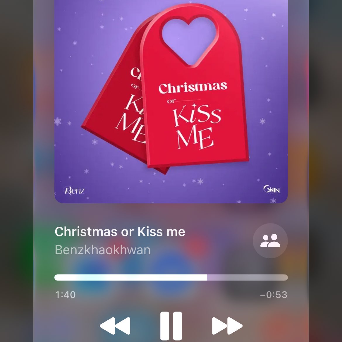 คริสต์มาสปีนี้จะแกะของขวัญหรือฉันก่อน just bring it on จะ christmas or kiss me 🎅🏻🎄