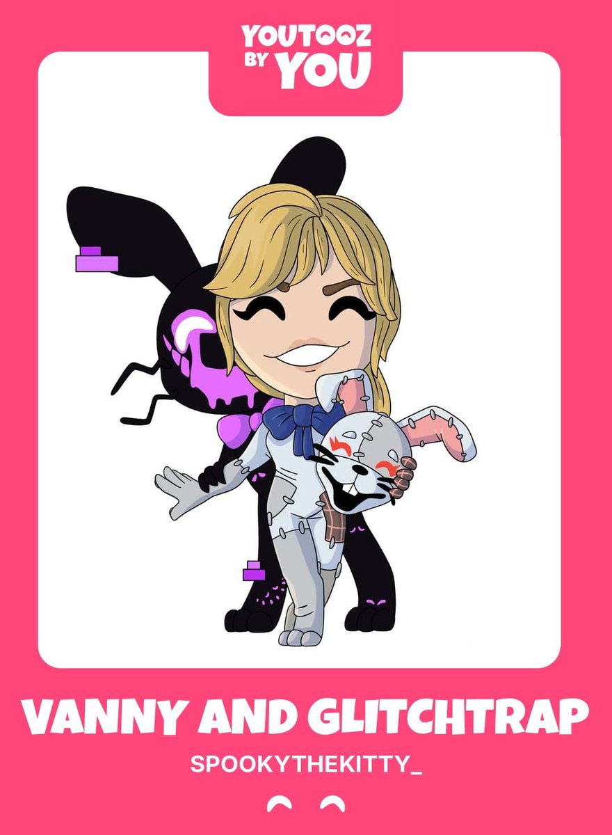 wait, who are you?! #FNAF concept designed by <a href="/spookythekitty_/">Spooky 🦀🖥️</a>

love the design? vote to show your support and check out the other sweet concepts using the link in our bio! ❤️