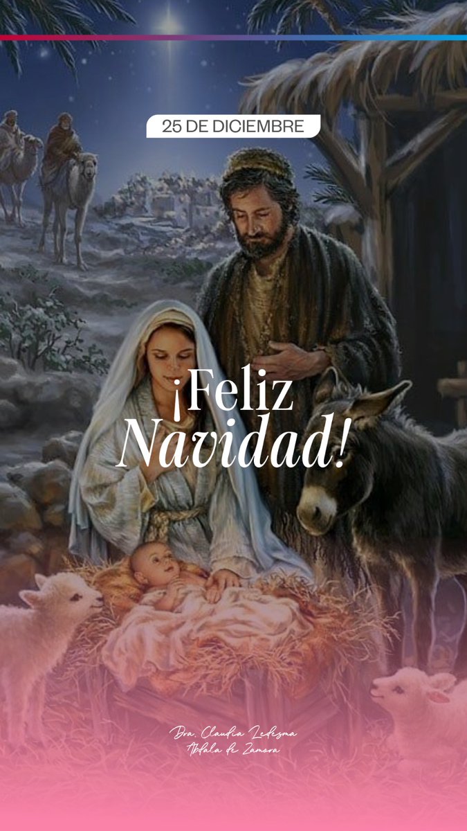 Que esta Navidad nos encuentre unidos, abrazando a quienes más queremos y tendiendo la mano a quienes más lo necesitan. 🤝✨
Desde Santiago, deseo que en cada hogar haya paz, salud y esperanza.
¡Feliz Navidad! 🎄