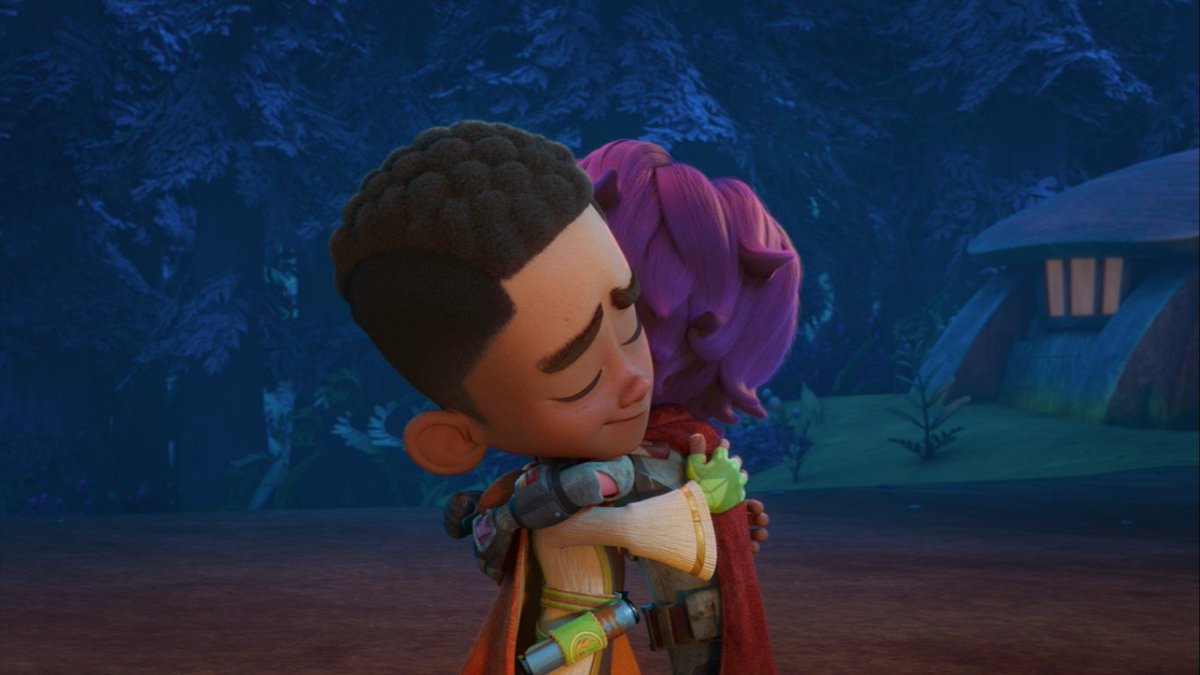 pinkerhero's tweet photo. yja hug count total 110 in fifty-six eps. not only qualifies as hug-heavy media, but peak in purpose and quality. peak as a show.
cried! screamed! so proud my heart exploded! ended beautifully! young jedi adventures starwar PEAK!!! https://t.co/usziQ9nA9h