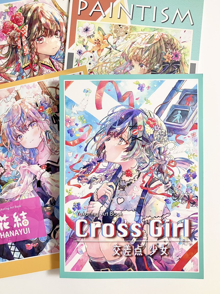 優子鈴　花結　複製原画　直筆サイン入り限定　個展 優子鈴 花結 複製原画 直筆サイン入り限定 個展 優子鈴さん 原画展「