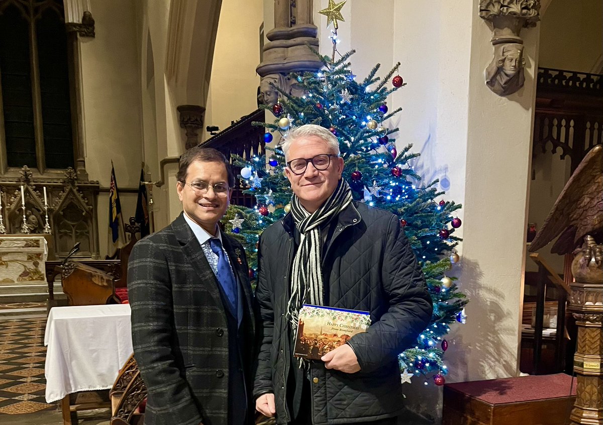 AndrewRosindell's tweet image. Good to be joined by my colleagues Cllr. Michael White (Squirrels Heath Ward) and Roy Choudhury (St. Edward's Ward) Romford. 💙