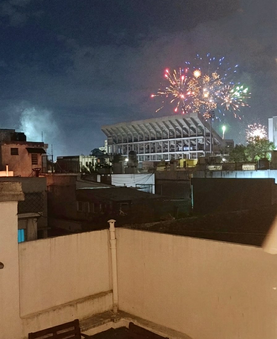 Les vengo a recordar que la navidad comenzó en ese estadio, el 30 de noviembre y vino de Nigeria