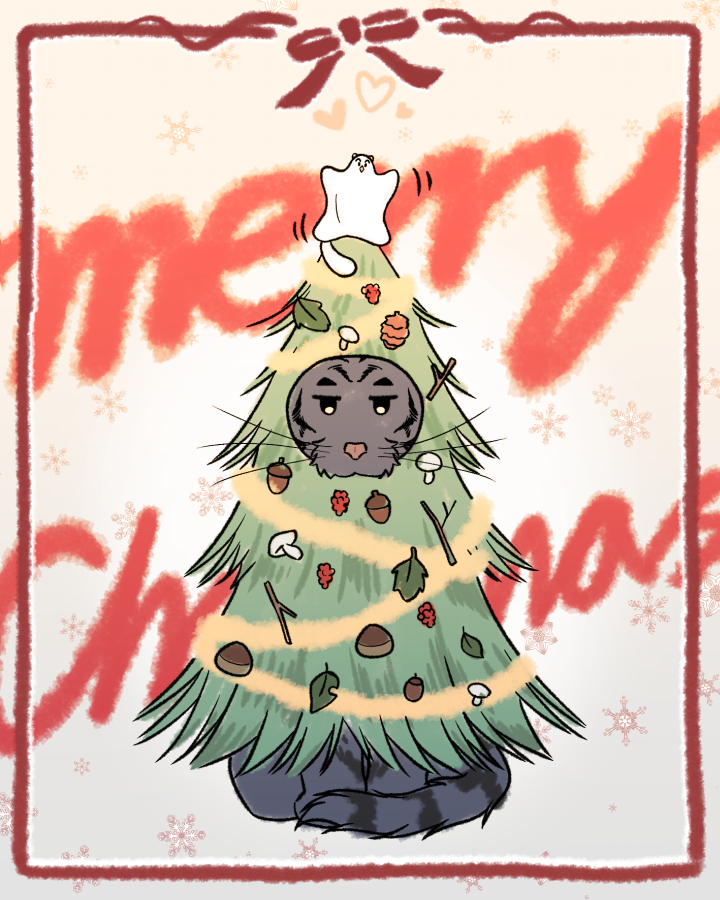 효도람쥐에게서 크리스마스 카드가 도 착했습니다 🎅🎄🎁
-효랑이트리 DP by 도람쥐.-