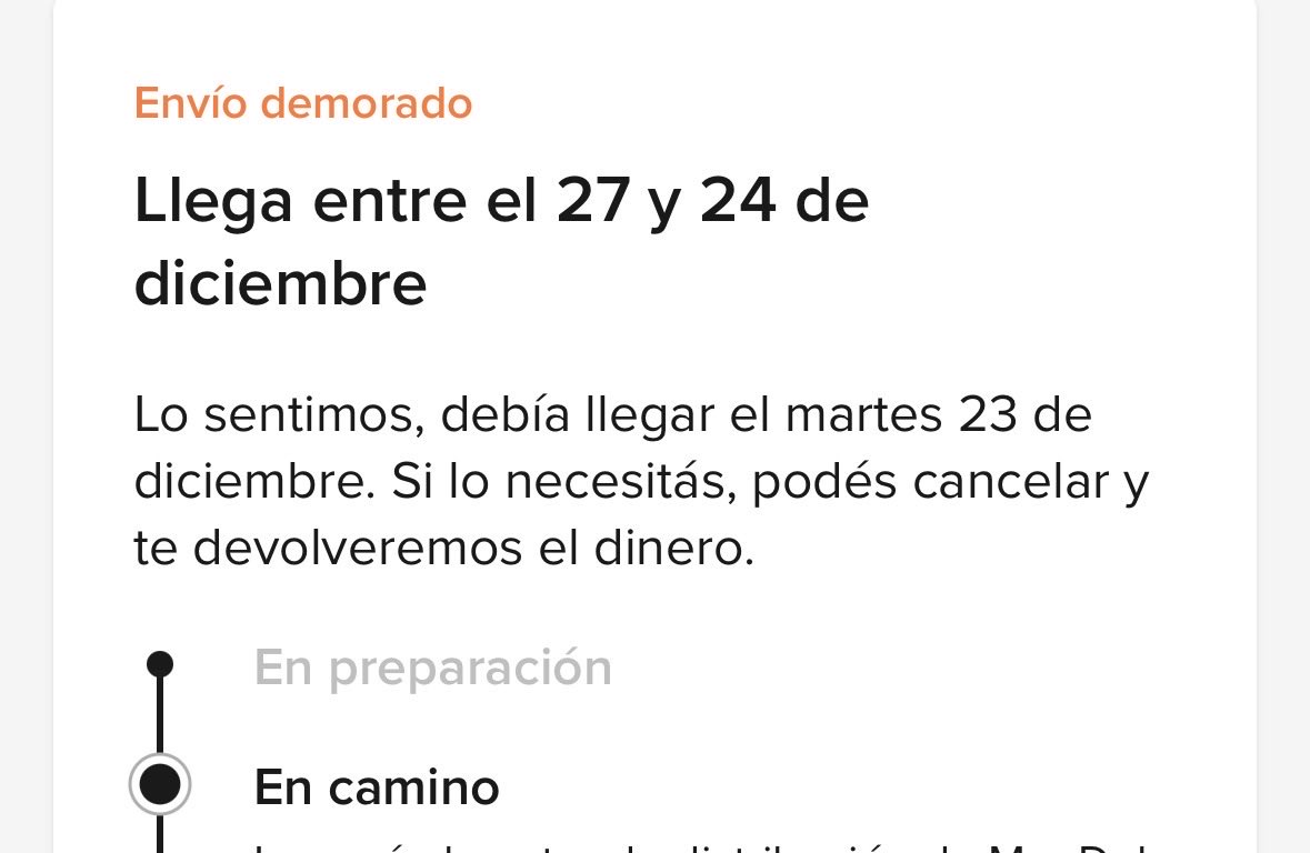 Buen momento para recordar que <a href="/ML_Argentina/">Mercado Libre Argentina</a> me falló
