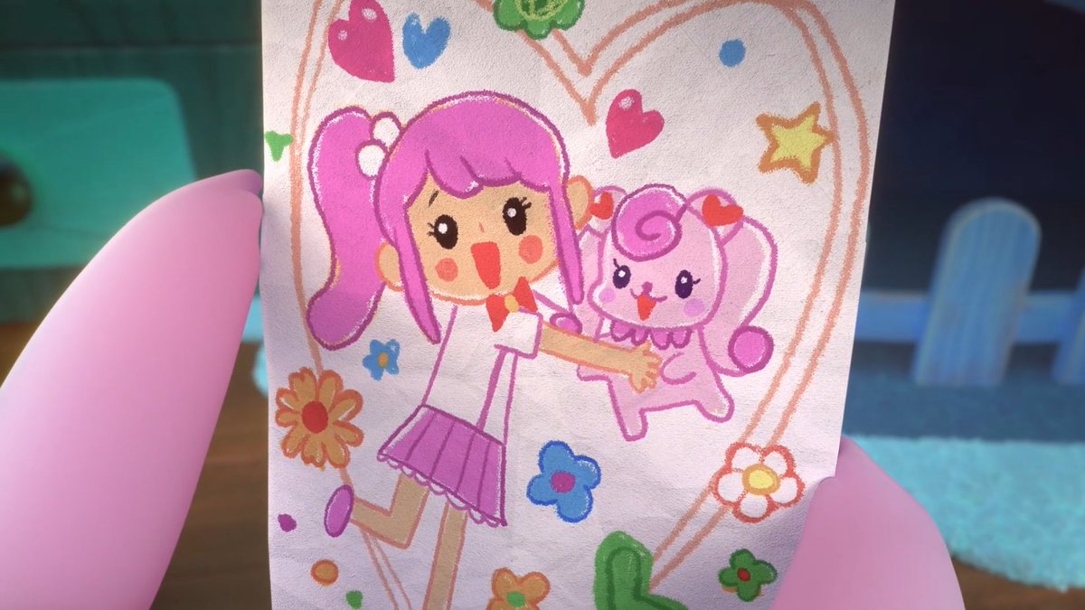 하츄핑한테 보낸 그림은 외주맡긴거였냐구웃