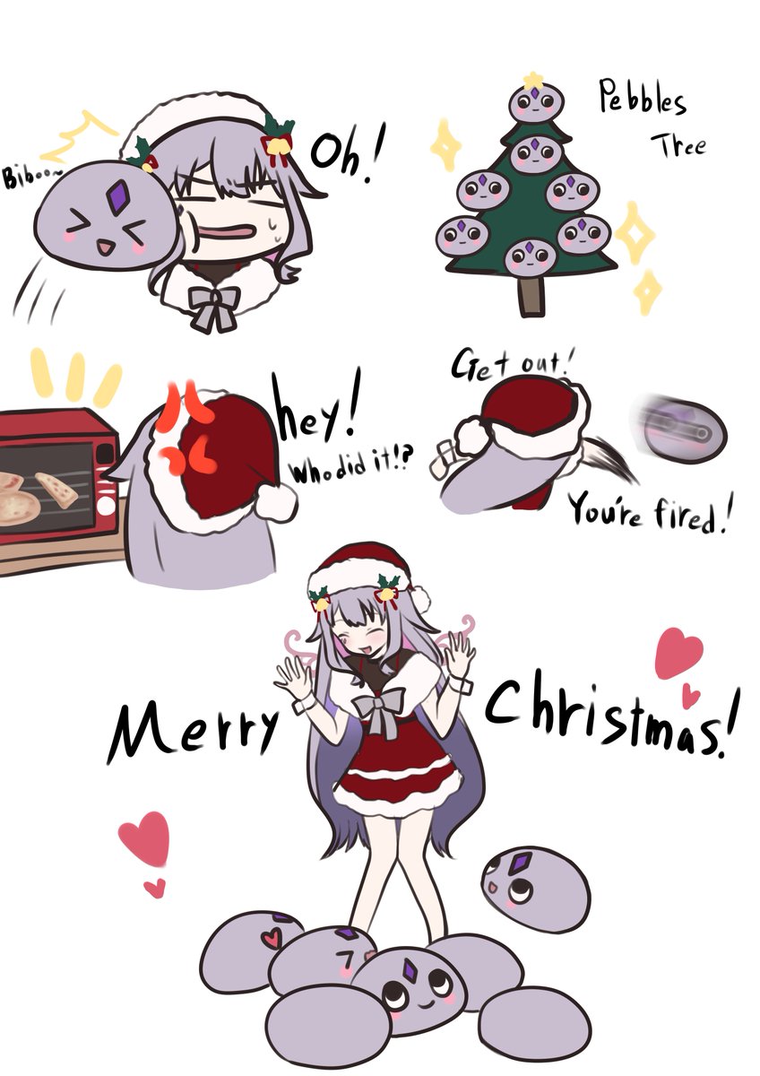 elis_soratabi's tweet image. 素敵なクリスマス配信ありがとう💜
Merry Christmas Biboo&amp;amp;Pebbles✨🎅

#bijouwled 
#LIVEseki