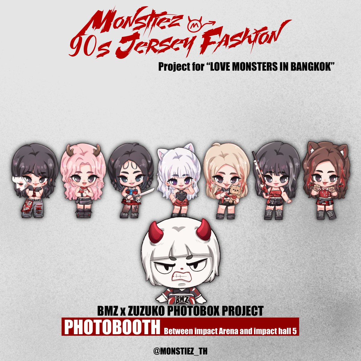 MONSTIEZ PROJECT THAILAND (BM PROJECT in BKK)😈 tweet media