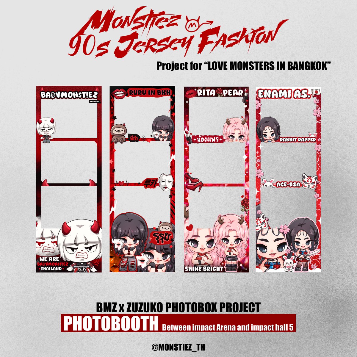 MONSTIEZ PROJECT THAILAND (BM PROJECT in BKK)😈 tweet media